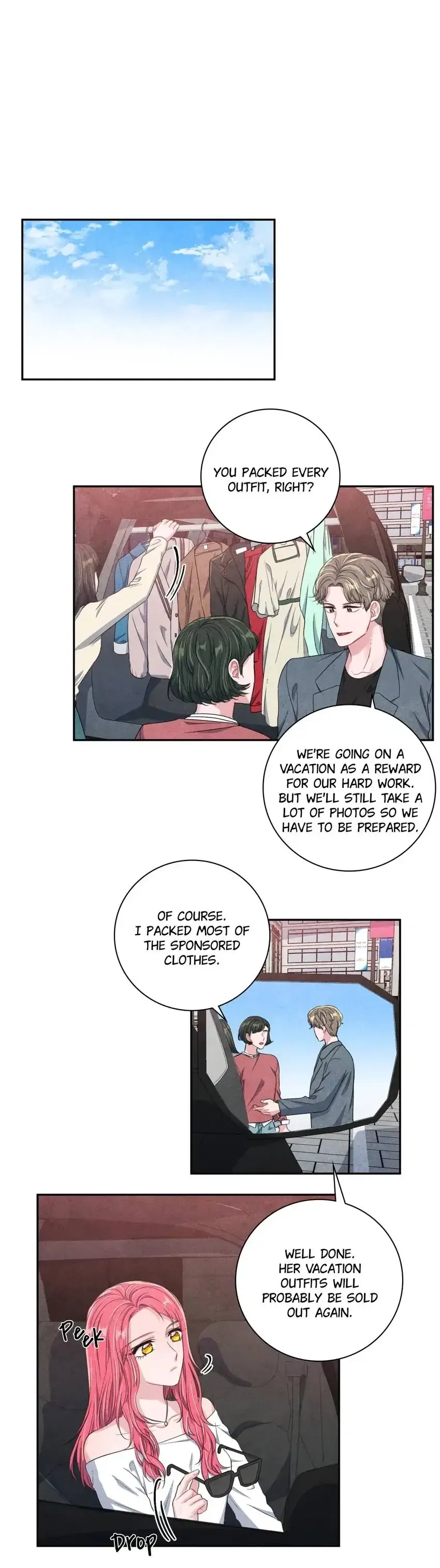 Backstage Kiss Scene Chapter 50 – Page 1