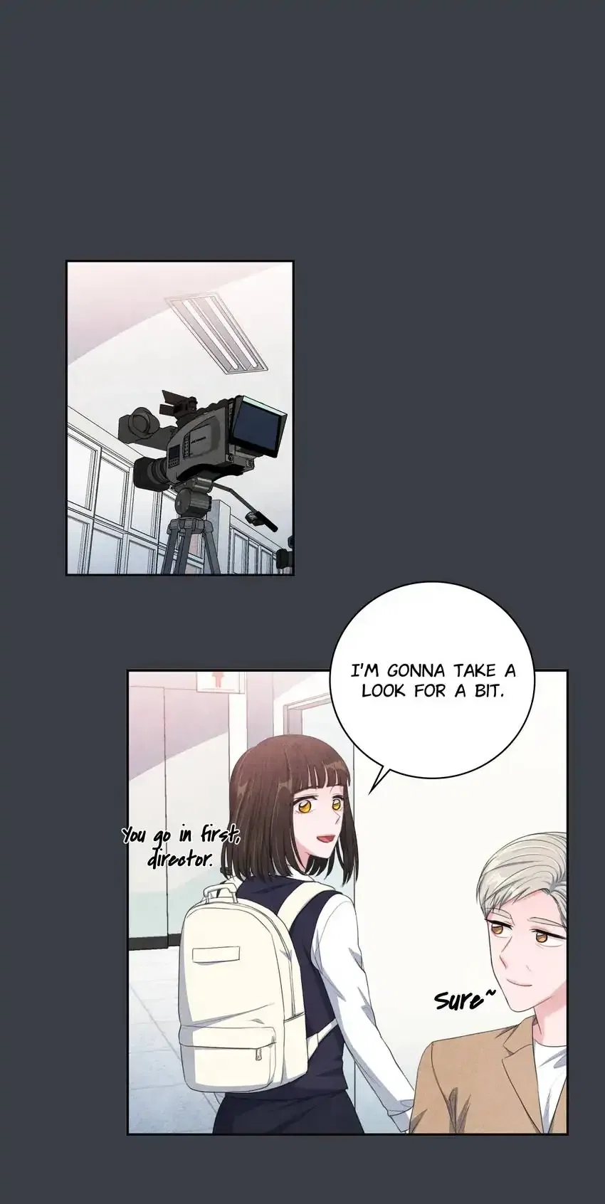 Backstage Kiss Scene Chapter 32 – Page 1