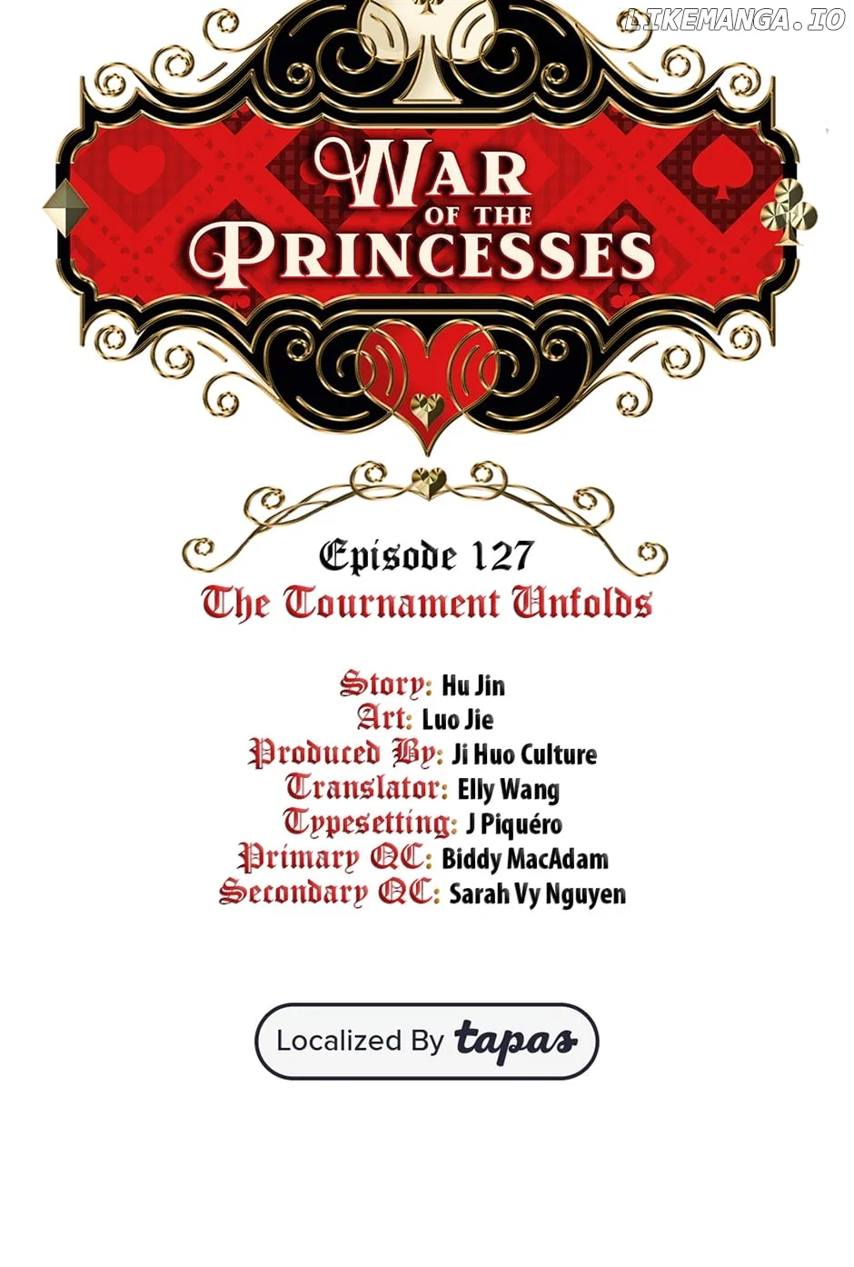 War of the Princesses Chapter 127 – Page 45