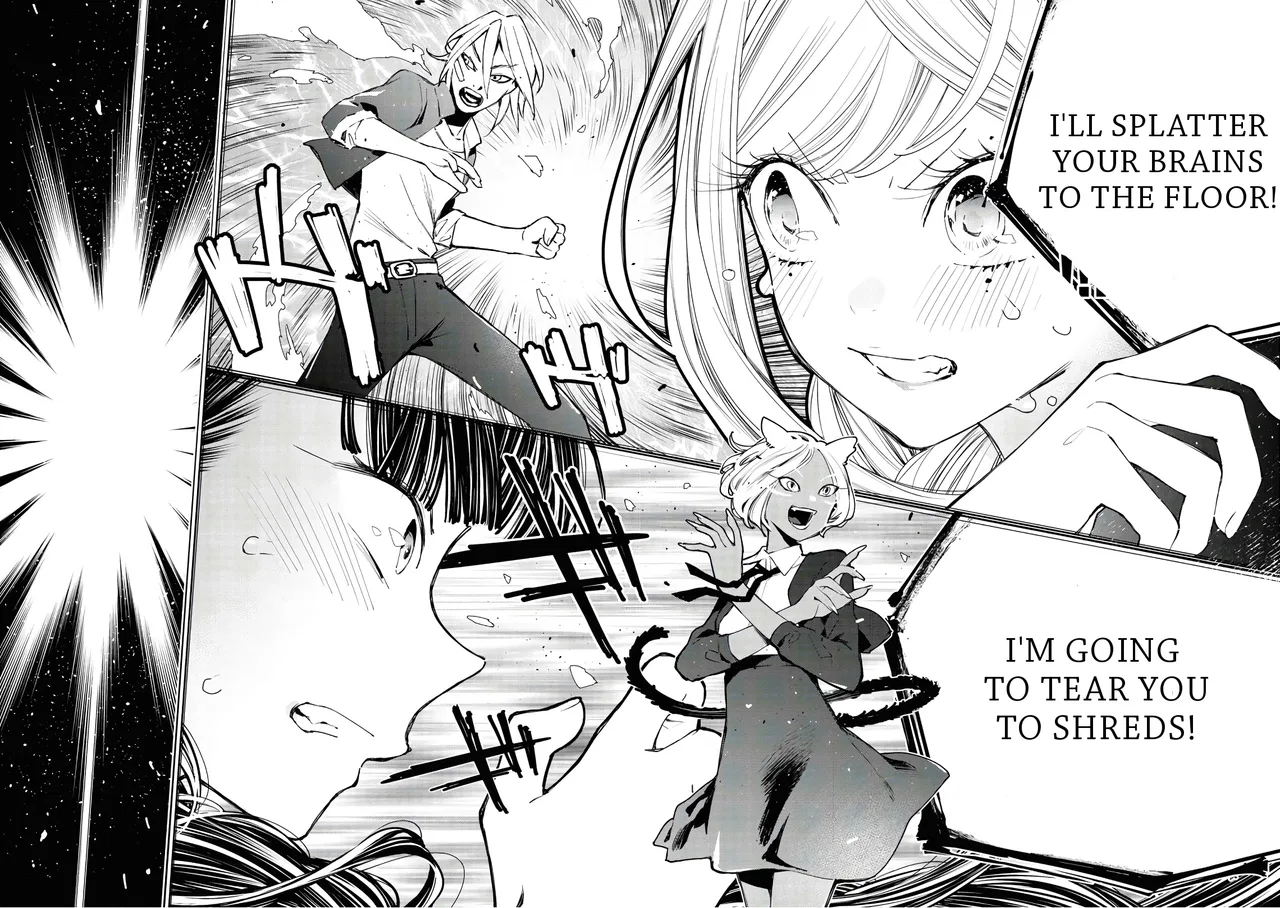 Anime – Young Ladies Don’t Play Fighting Games Chapter 4 – Page 17