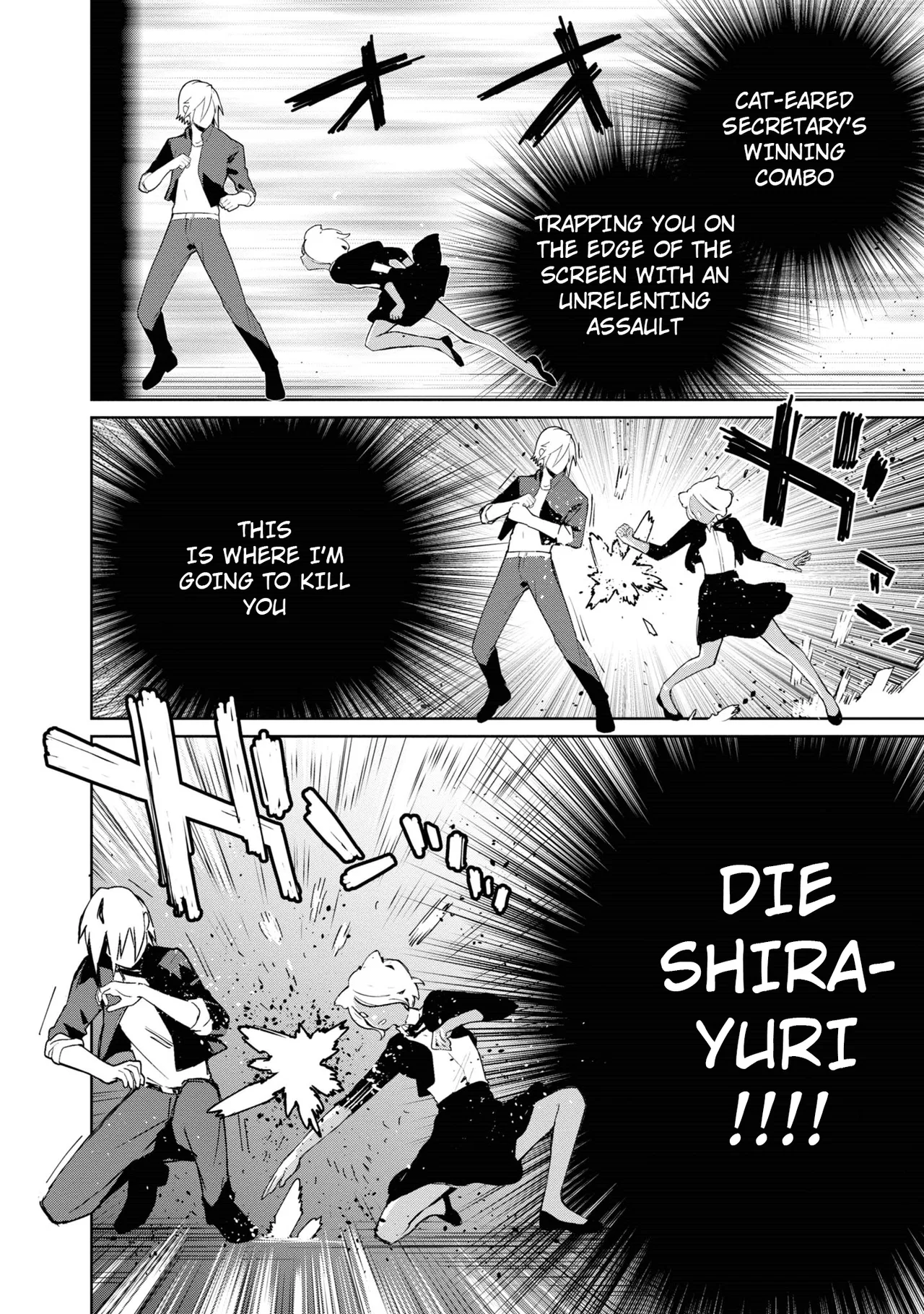 Anime – Young Ladies Don’t Play Fighting Games Chapter 3 – Page 16