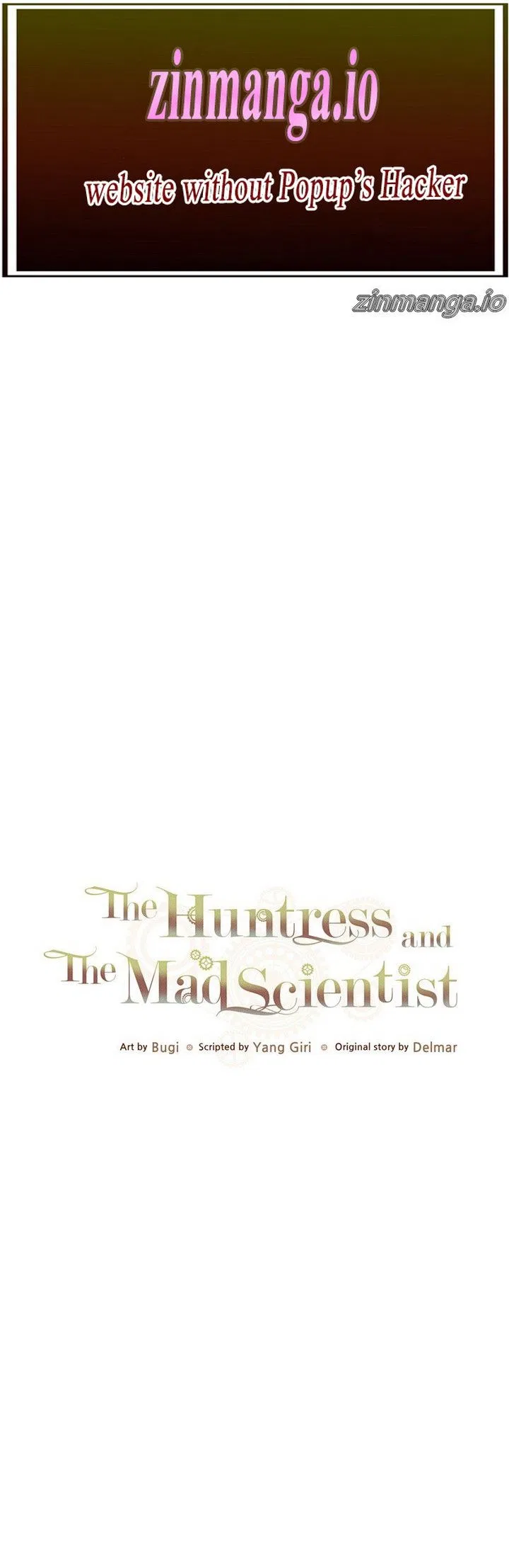 The Huntress and The Mad Scientist Chapter 34 – Page 1