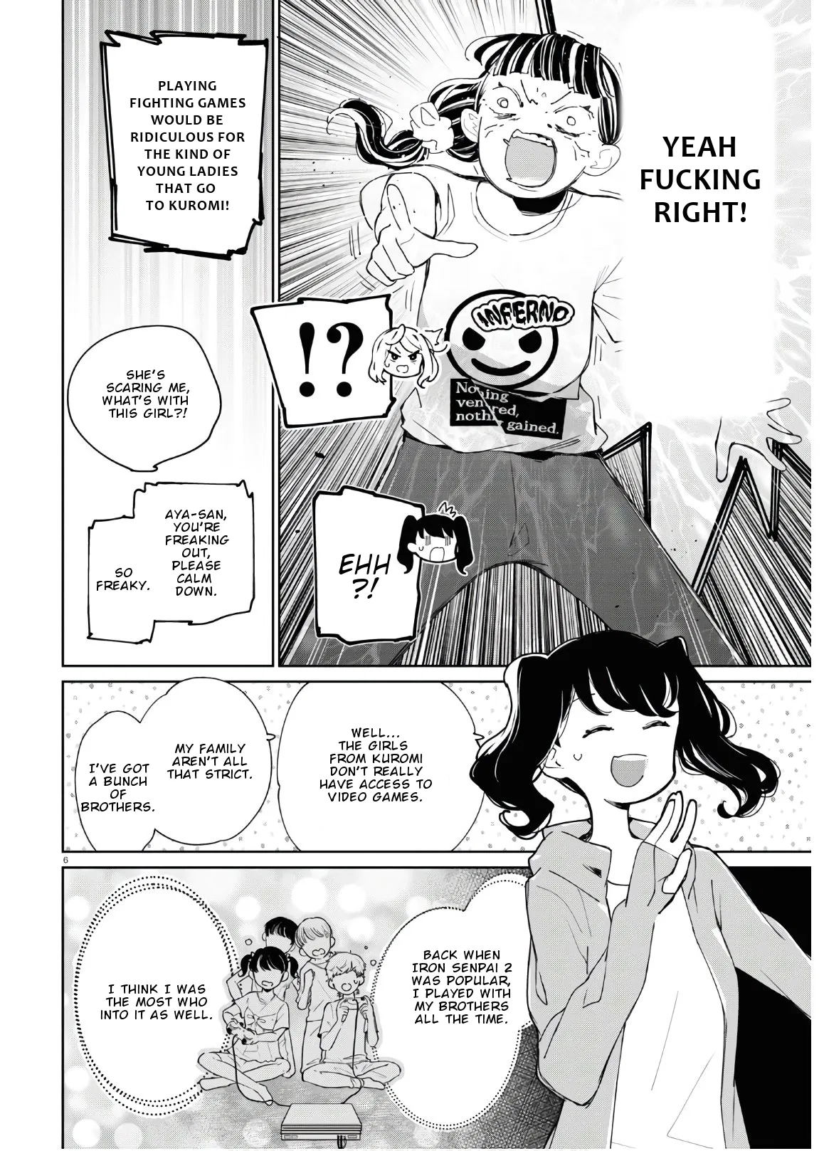 Anime – Young Ladies Don’t Play Fighting Games Chapter 6 – Page 7