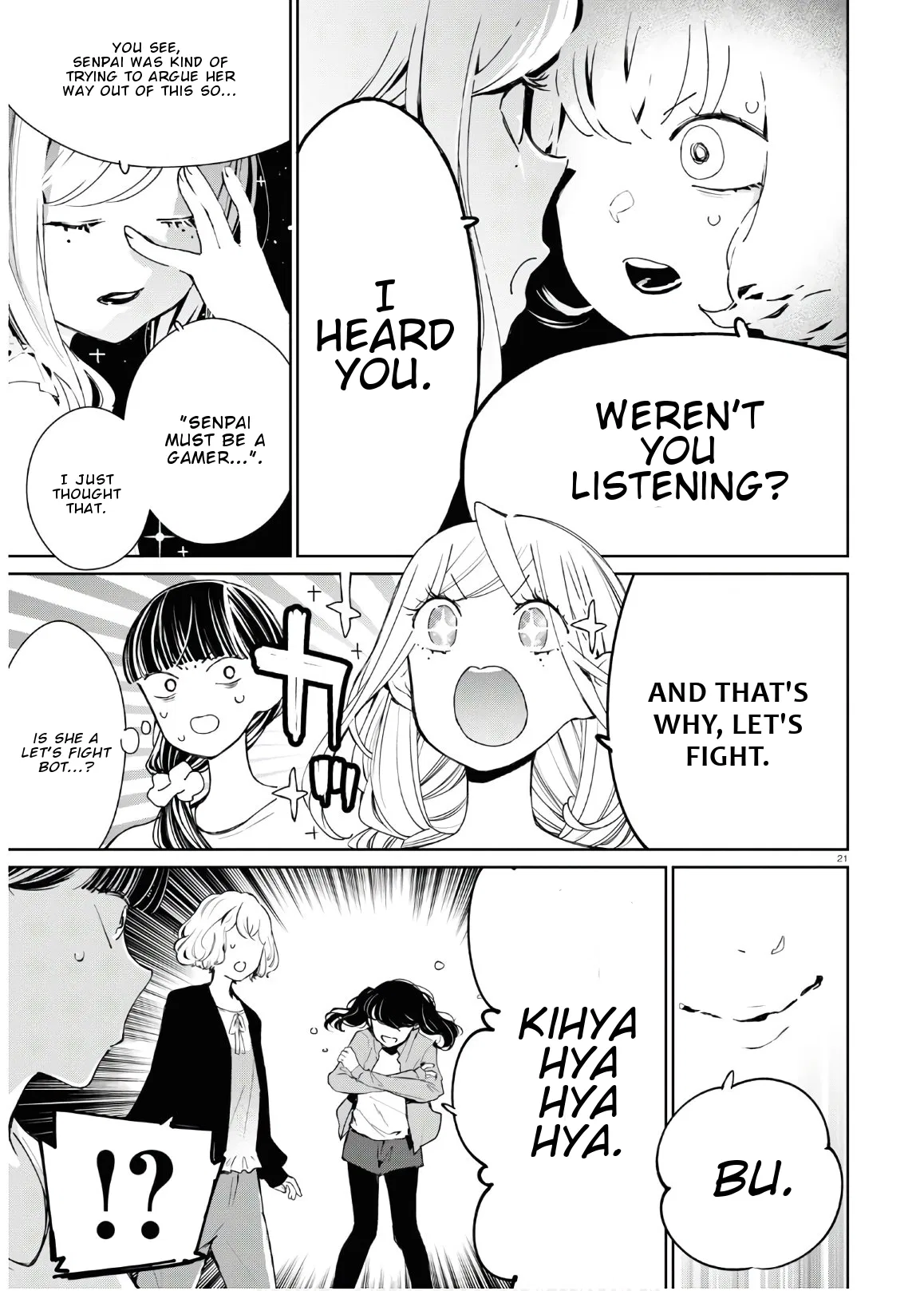 Anime – Young Ladies Don’t Play Fighting Games Chapter 6 – Page 22