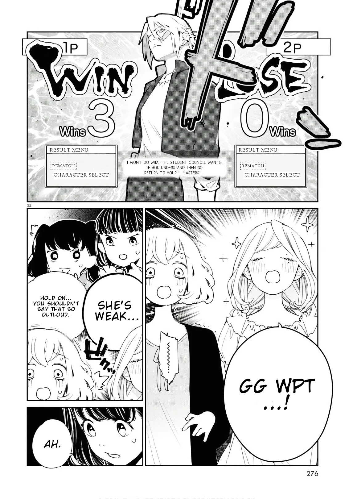 Anime – Young Ladies Don’t Play Fighting Games Chapter 6 – Page 32