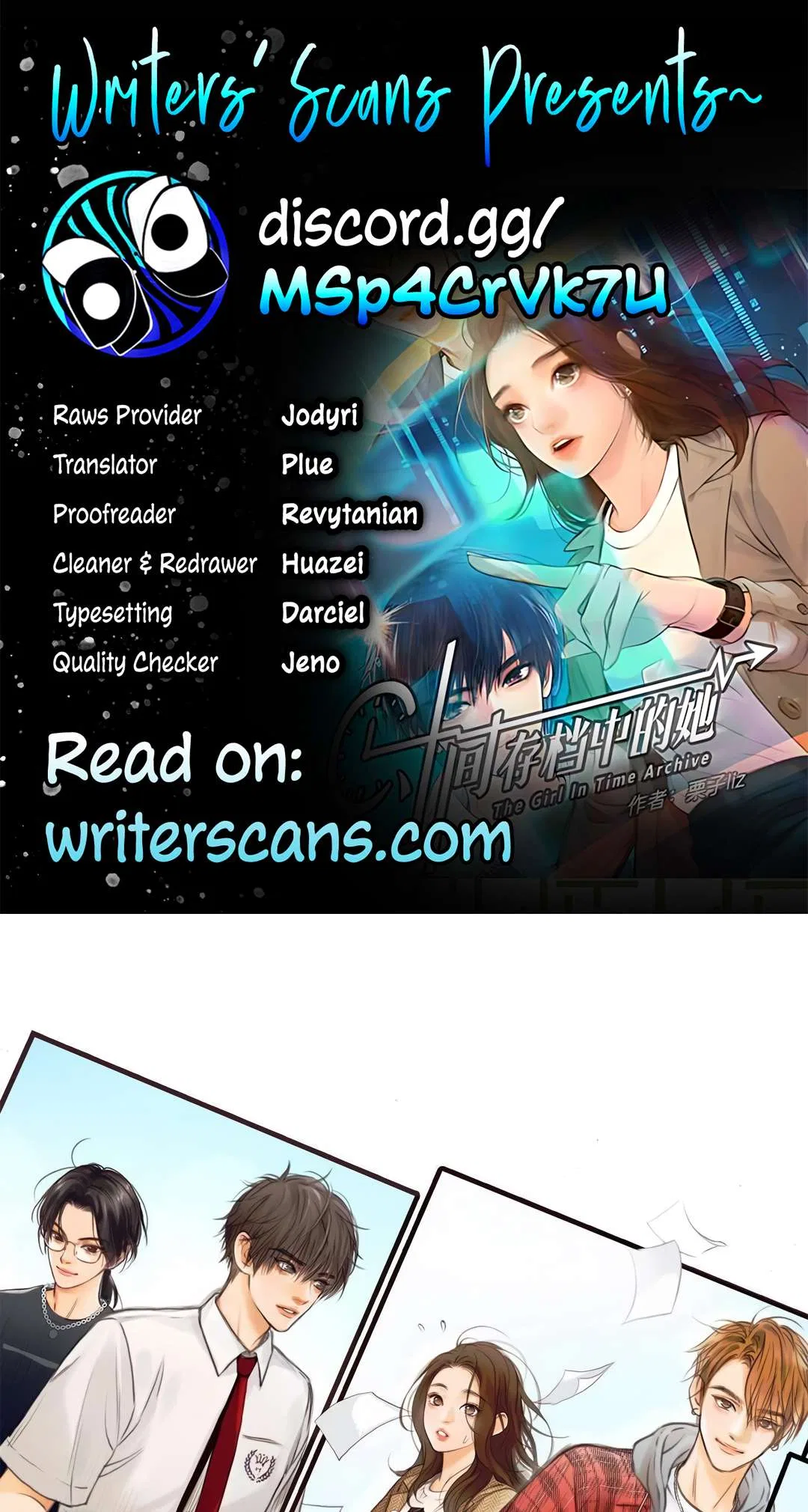 The Girl in the Time Archive Chapter 20 – Page 1