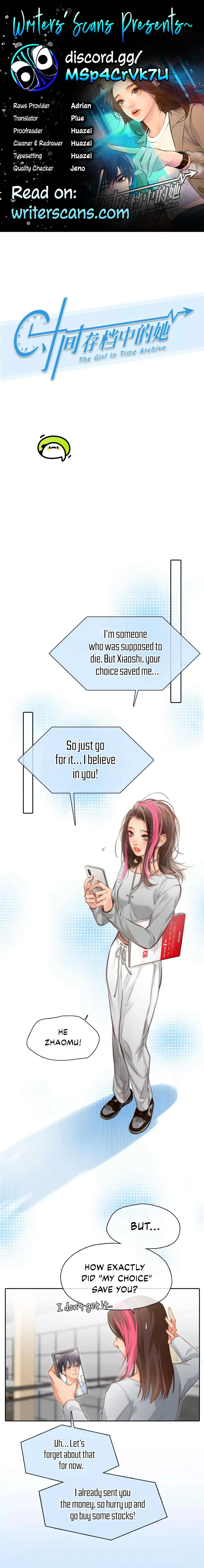 The Girl in the Time Archive Chapter 19 – Page 1