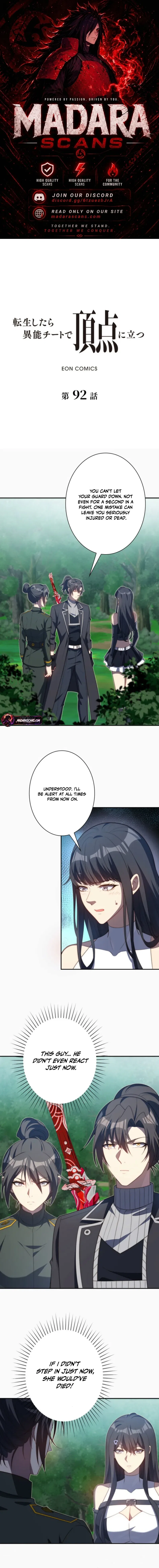 Reborn With Might: Spearhead to the Zenith Chapter 92 – Page 1