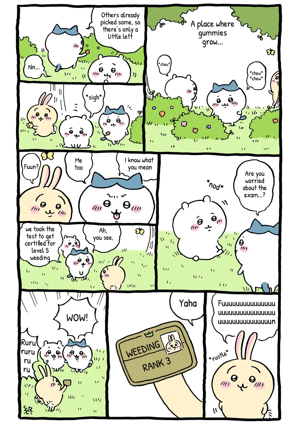 Chiikawa: Nanka Chiisakute Kawaii Yatsu (Webcomic Pages) Chapter 100 – Page 1