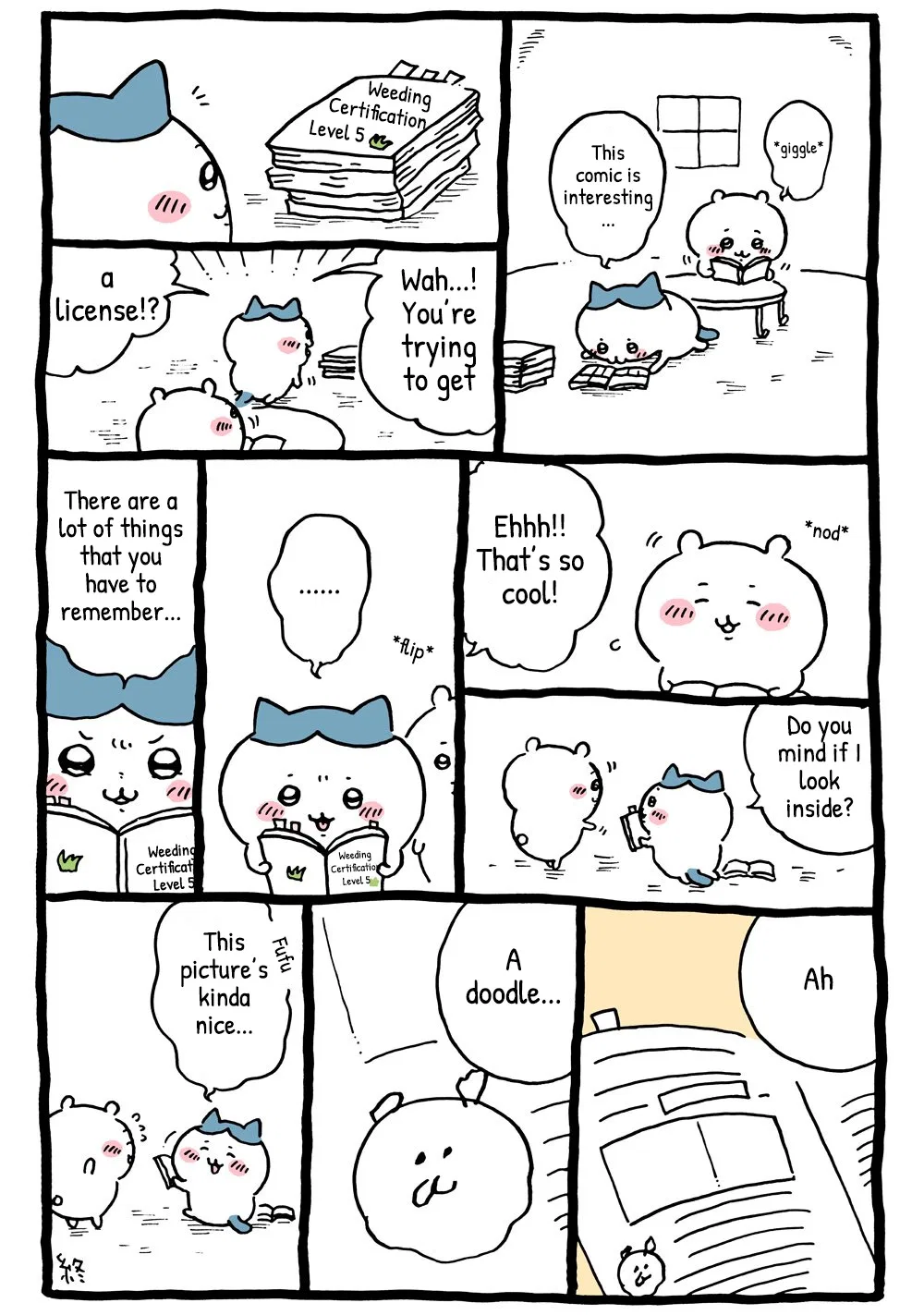Chiikawa: Nanka Chiisakute Kawaii Yatsu (Webcomic Pages) Chapter 70 – Page 1