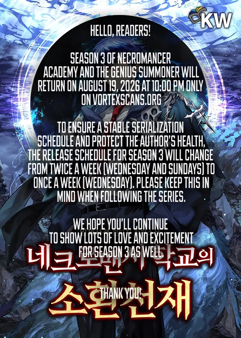 Necromancer Academy and the Genius Summoner Chapter 209.5 – Page 1