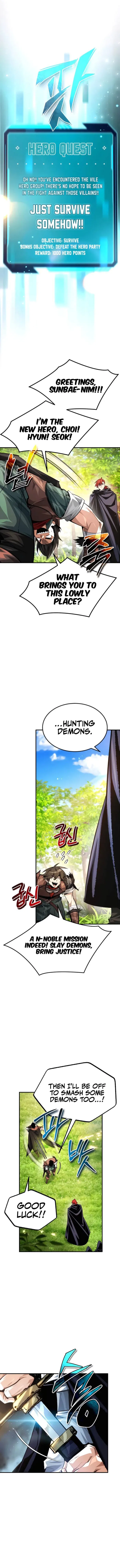 There’s No Such Thing as a Bad Hero in the World Chapter 33 – Page 1