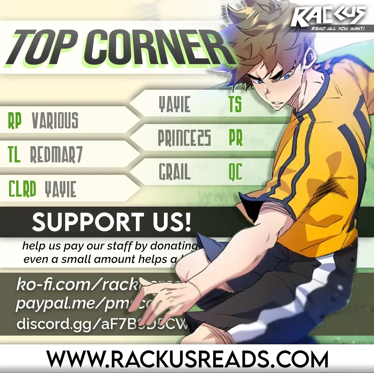 Top Corner Chapter 95 – Page 1