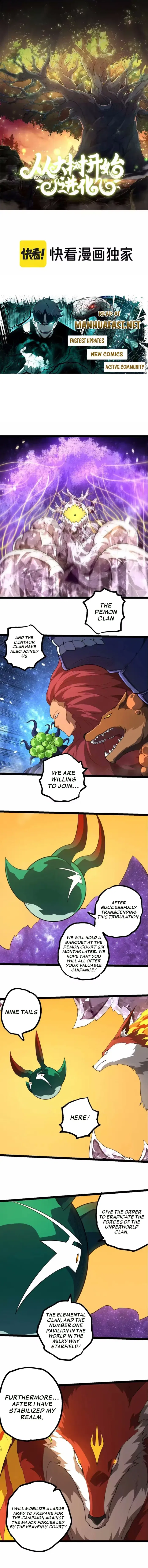 Evolution Begins With A Big Tree Chapter 489 – Page 1