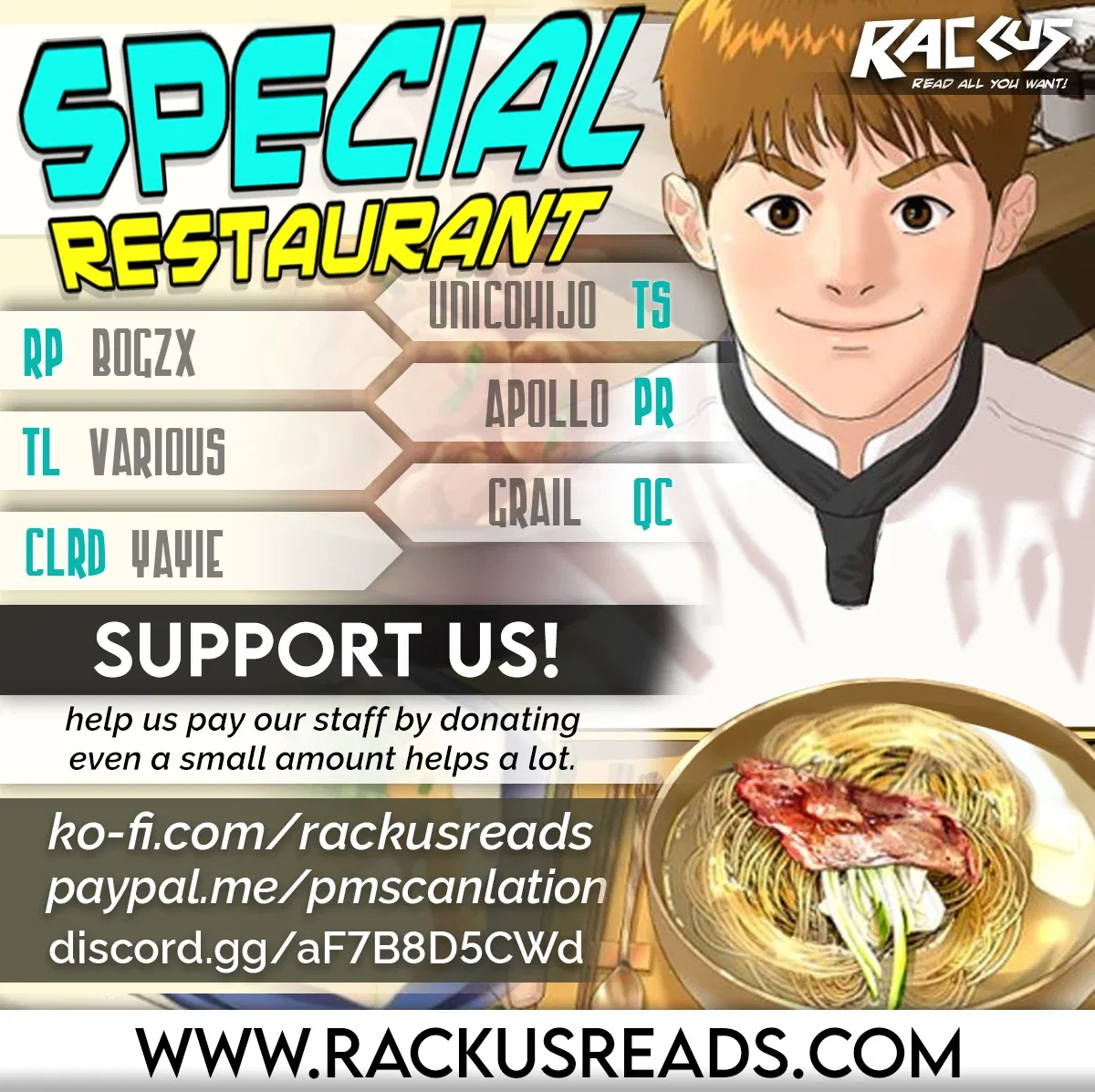 Special Restaurant Chapter 44 – Page 1