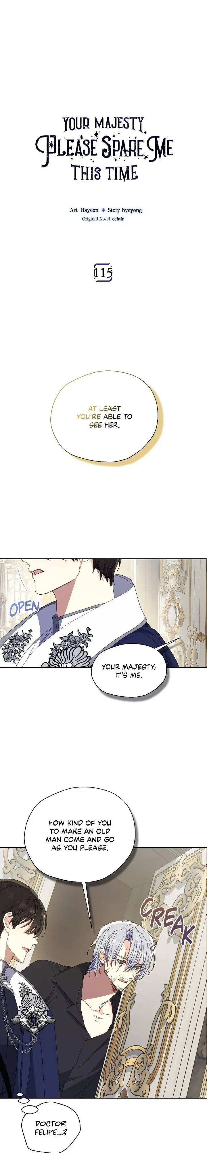 Your Majesty, Please Don’t Kill Me Again Chapter 115 – Page 1