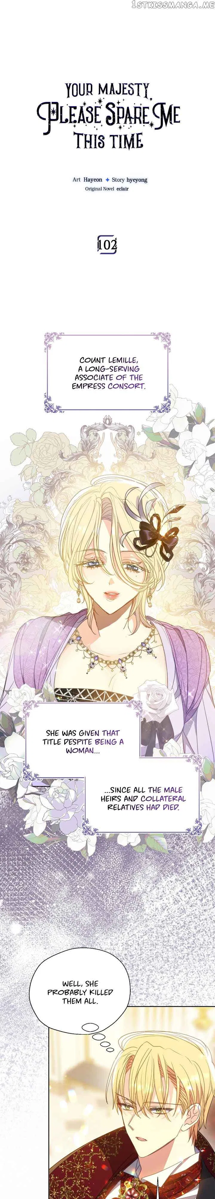 Your Majesty, Please Don’t Kill Me Again Chapter 102 – Page 1
