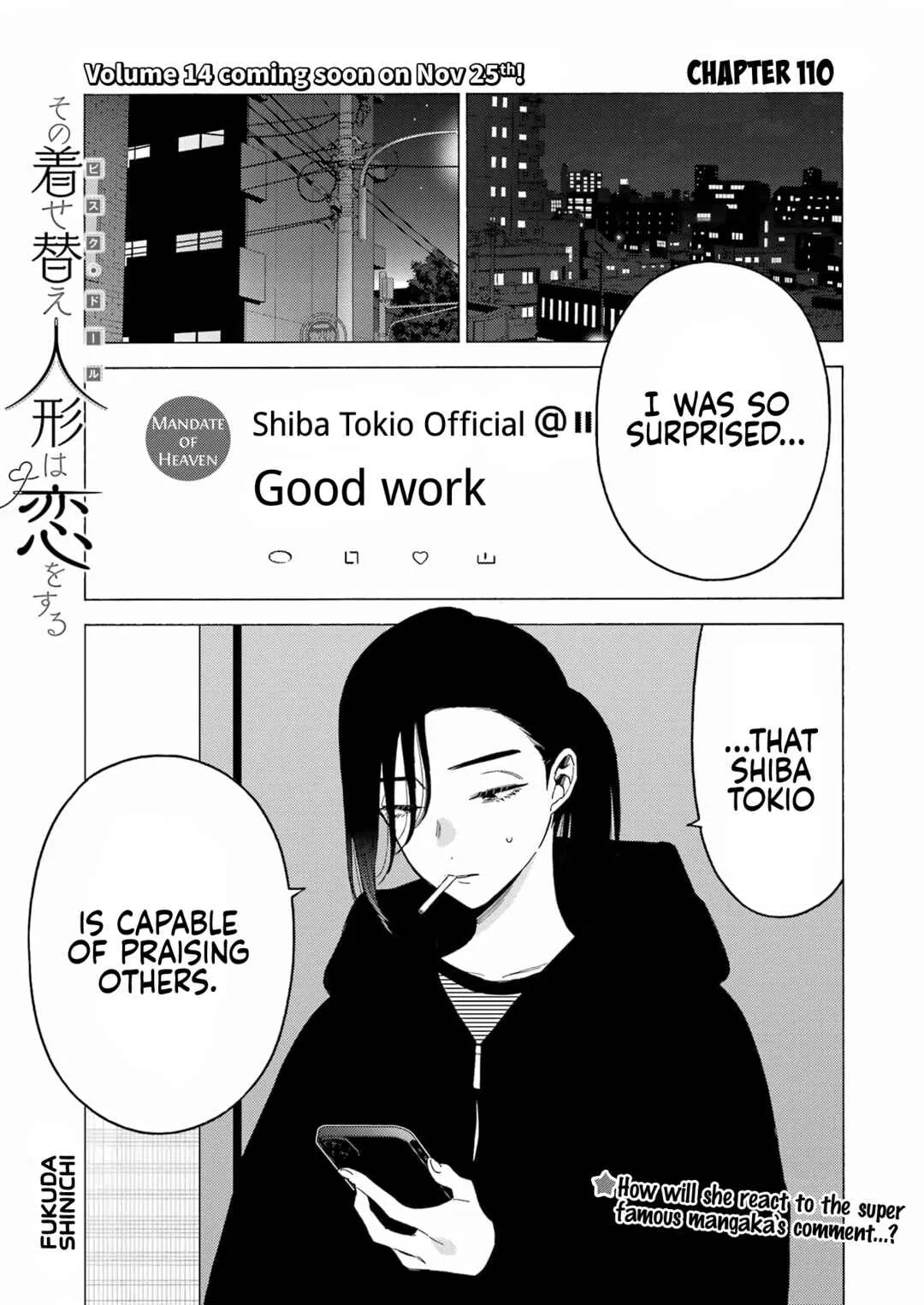 Sono Bisque Doll wa Koi o Suru Chapter 110 – Page 1