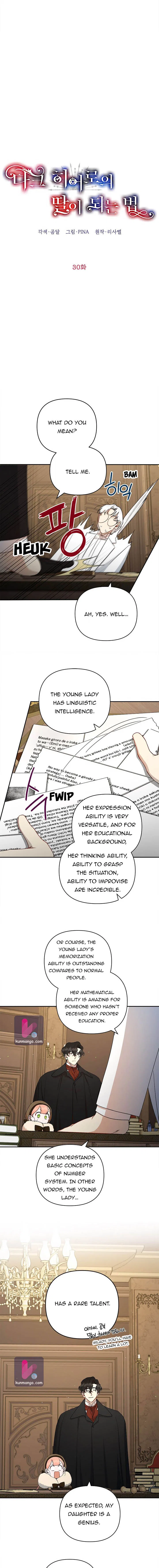 How To Become A Dark Hero’s Daughter Chapter 30 – Page 5