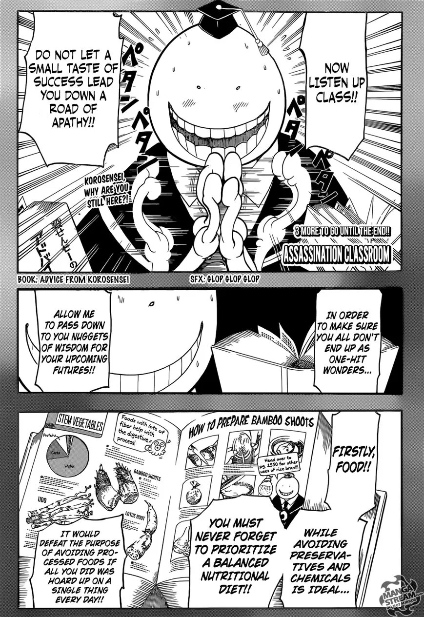 Ansatsu Kyoushitsu Manga Chapter 178 – Page 1