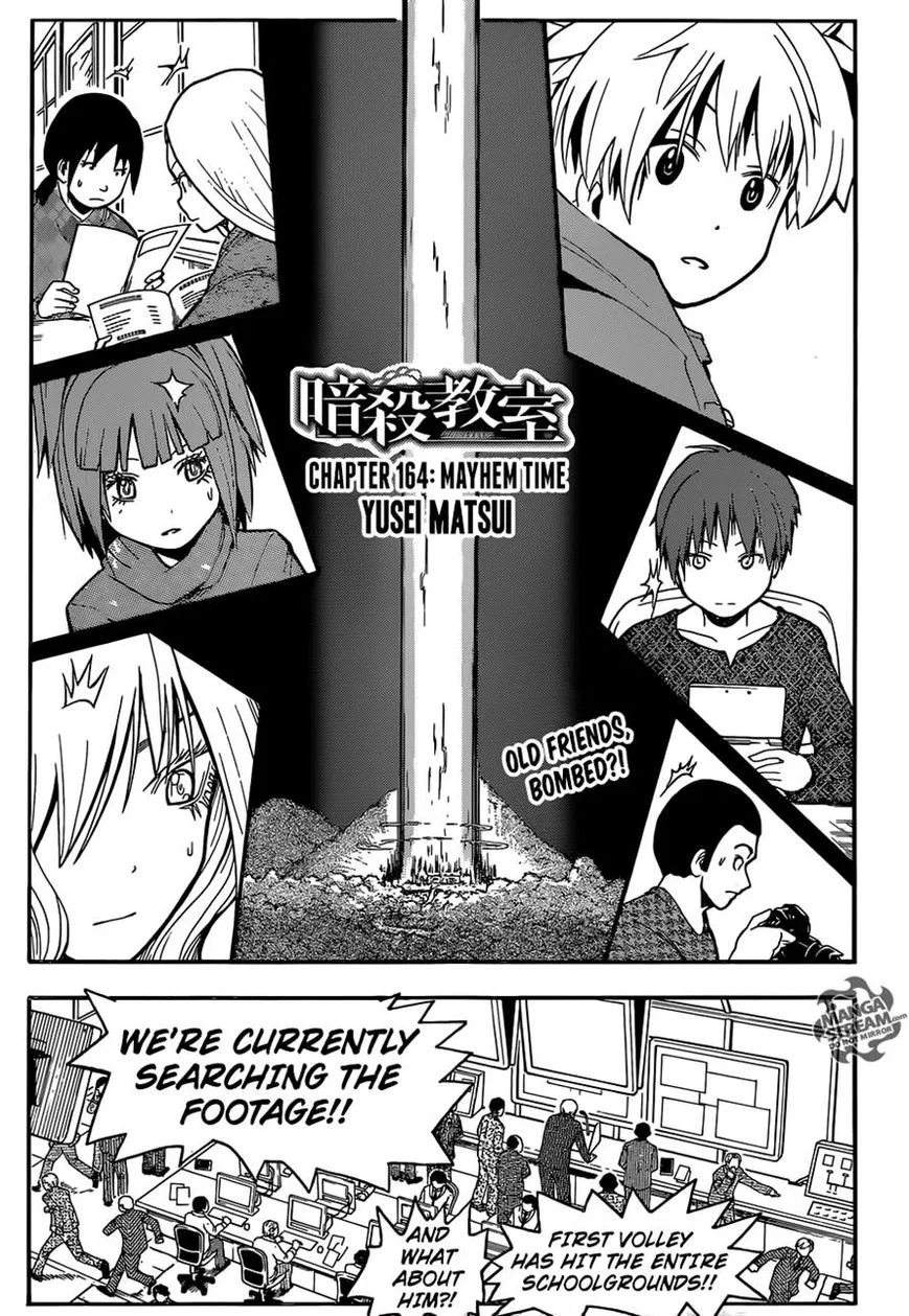 Ansatsu Kyoushitsu Manga Chapter 164 – Page 1