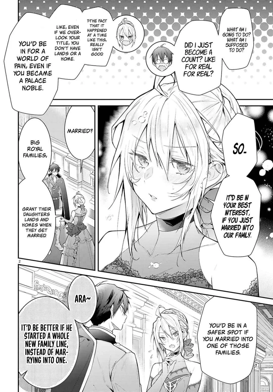 Otomege Sekai wa Mob ni Kibishii Sekai desu Chapter 67 – Page 2