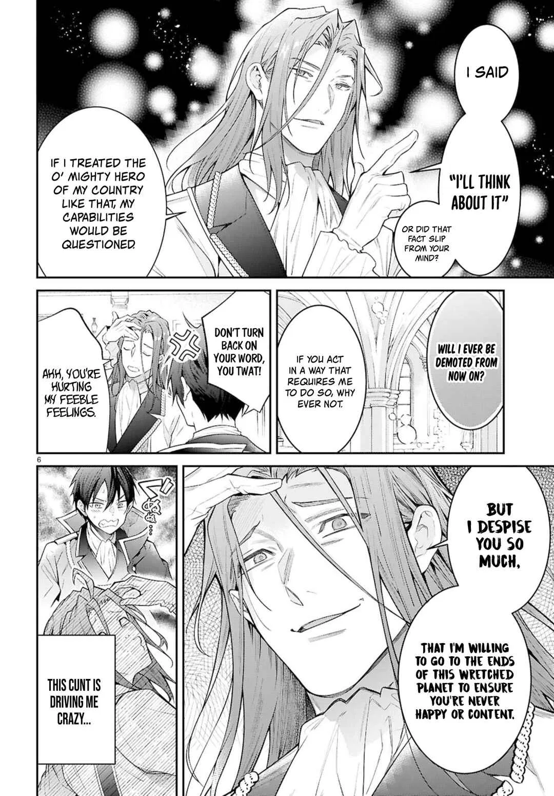 Otomege Sekai wa Mob ni Kibishii Sekai desu Chapter 67 – Page 6
