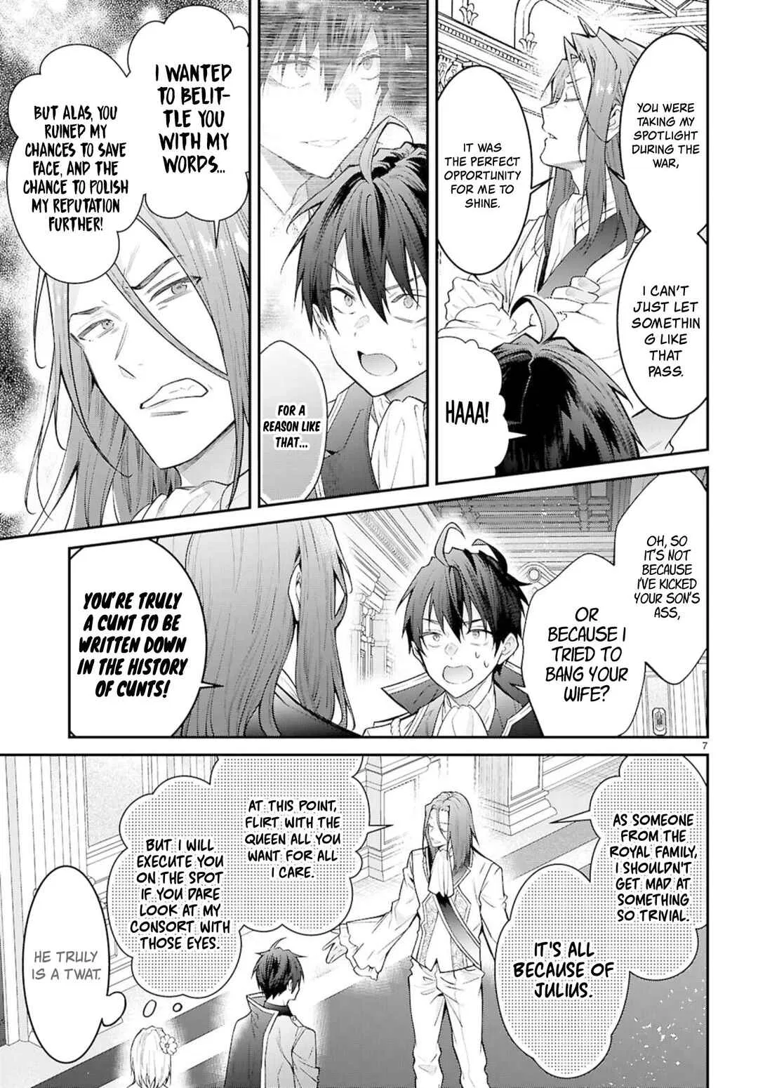 Otomege Sekai wa Mob ni Kibishii Sekai desu Chapter 67 – Page 7
