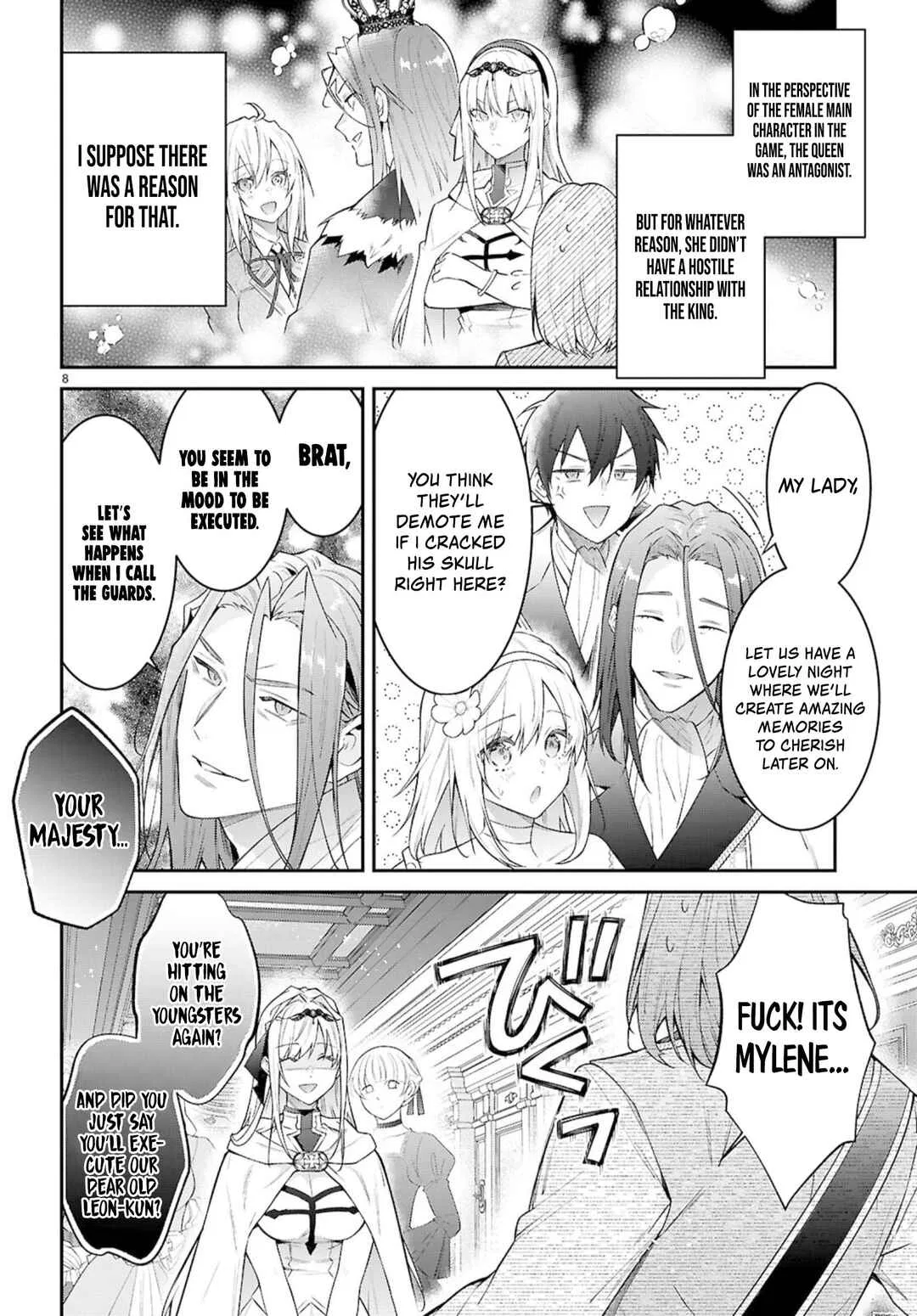 Otomege Sekai wa Mob ni Kibishii Sekai desu Chapter 67 – Page 8