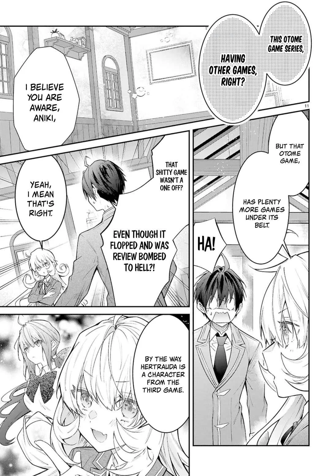Otomege Sekai wa Mob ni Kibishii Sekai desu Chapter 67 – Page 11