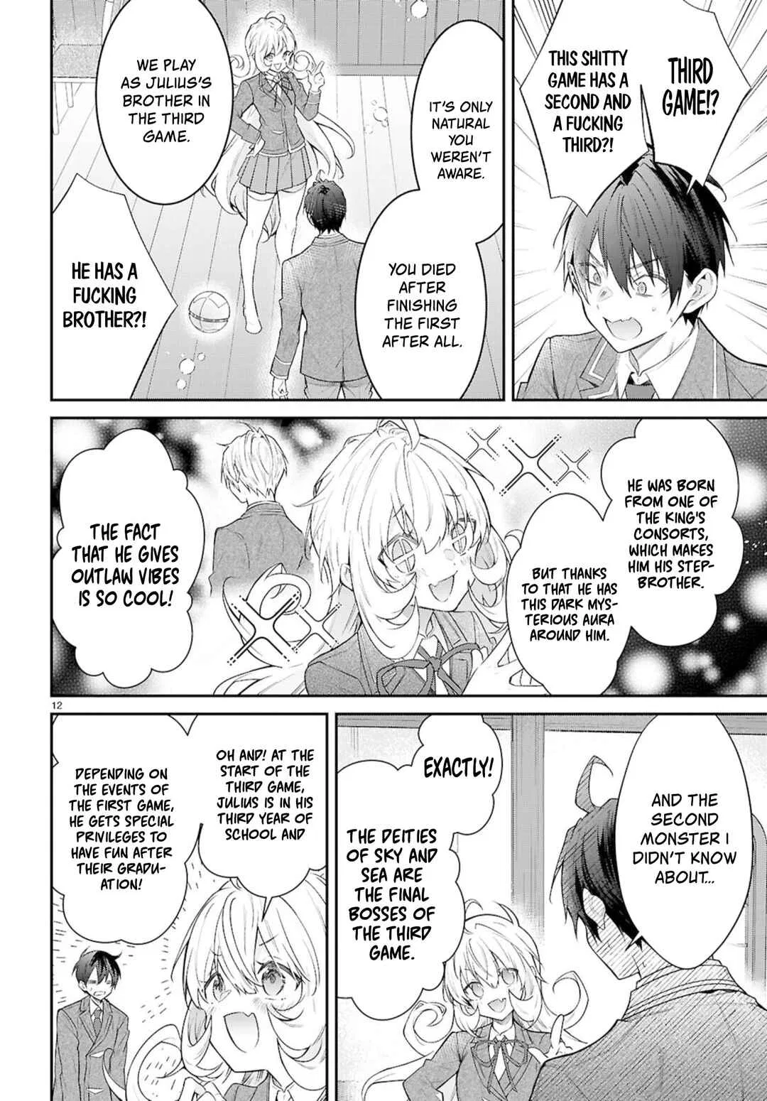 Otomege Sekai wa Mob ni Kibishii Sekai desu Chapter 67 – Page 12