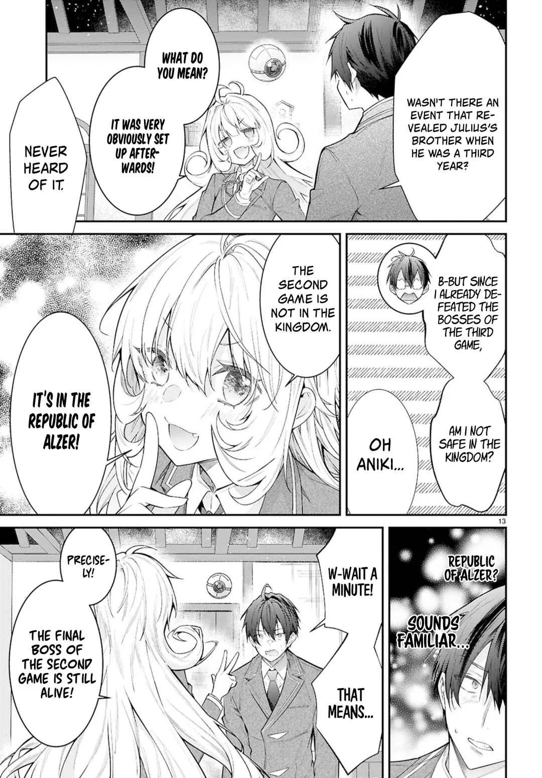 Otomege Sekai wa Mob ni Kibishii Sekai desu Chapter 67 – Page 13