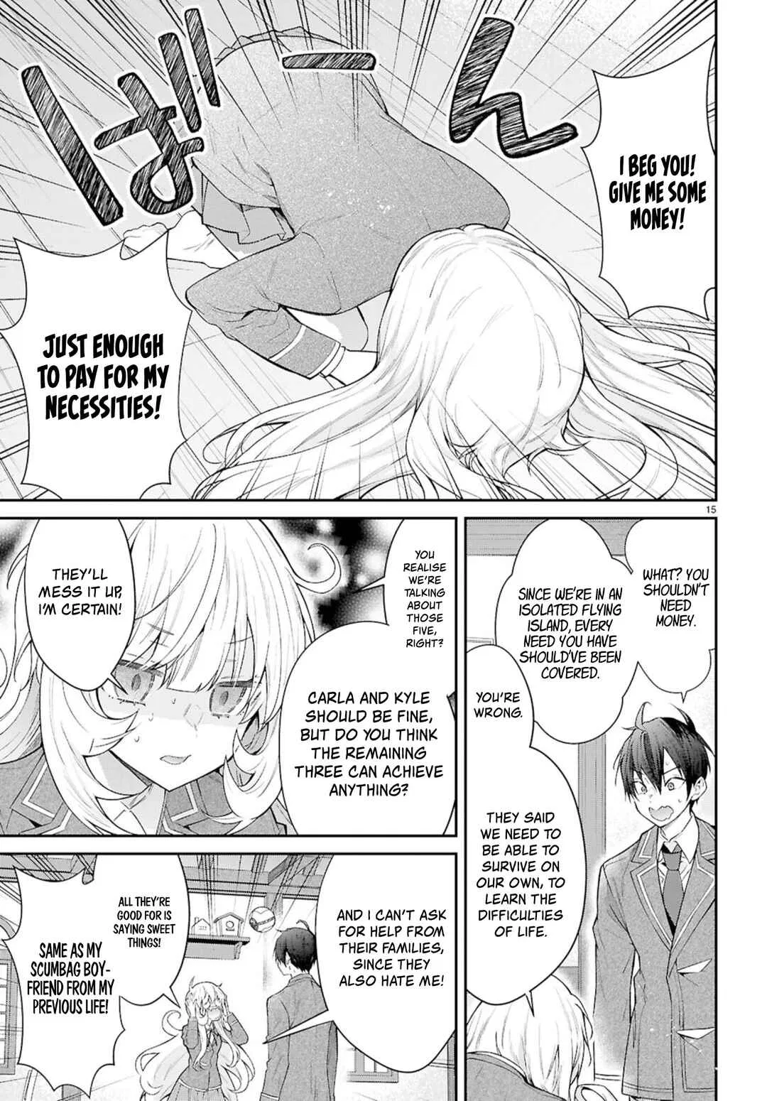 Otomege Sekai wa Mob ni Kibishii Sekai desu Chapter 67 – Page 15
