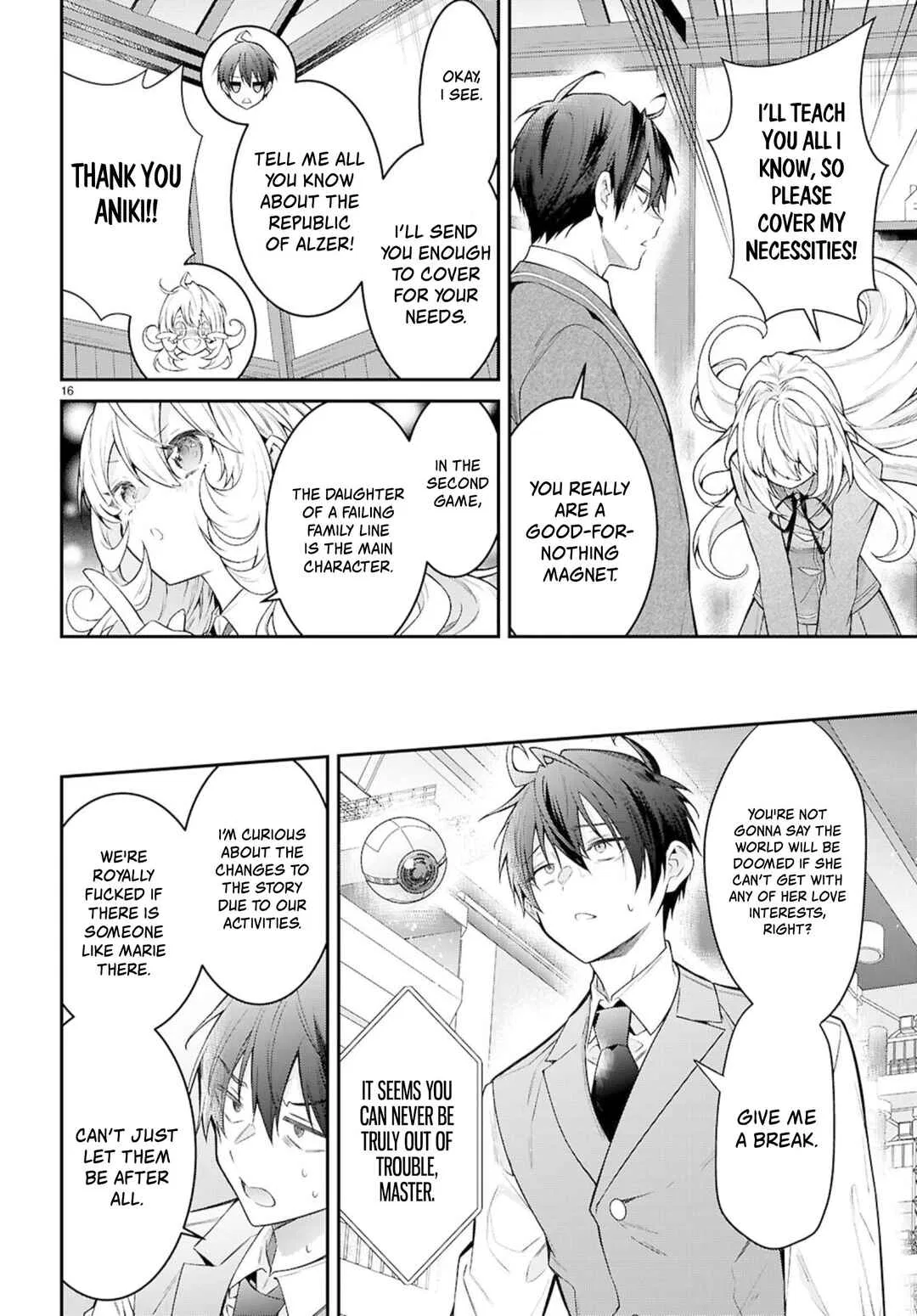 Otomege Sekai wa Mob ni Kibishii Sekai desu Chapter 67 – Page 16