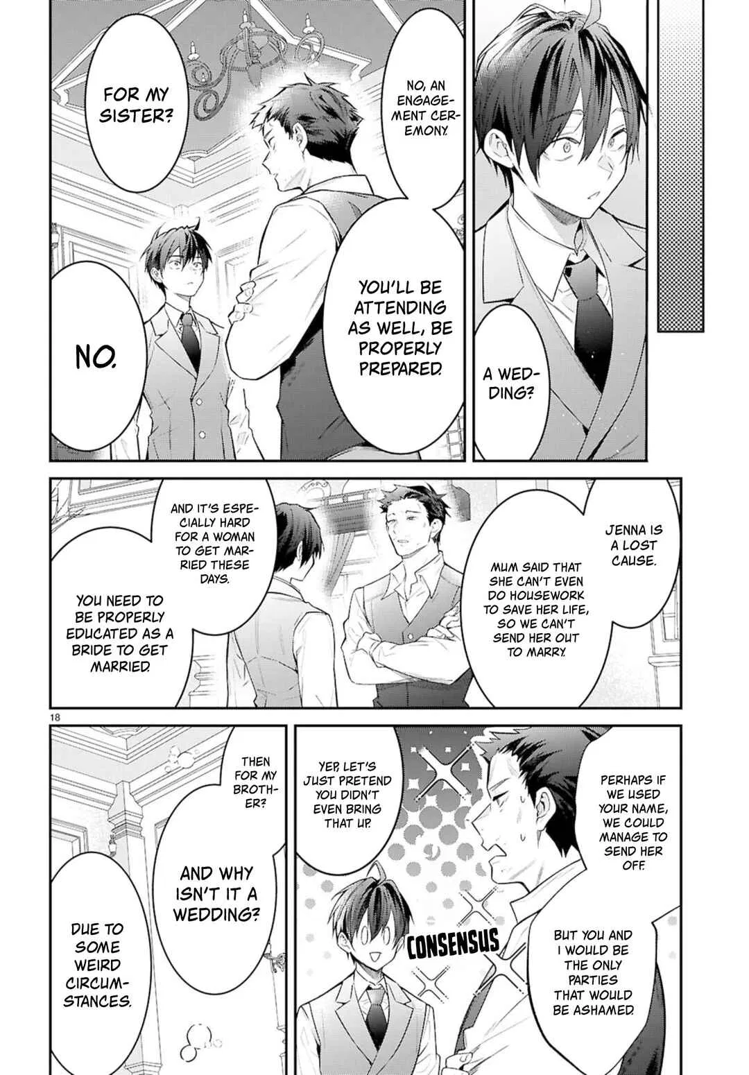 Otomege Sekai wa Mob ni Kibishii Sekai desu Chapter 67 – Page 18