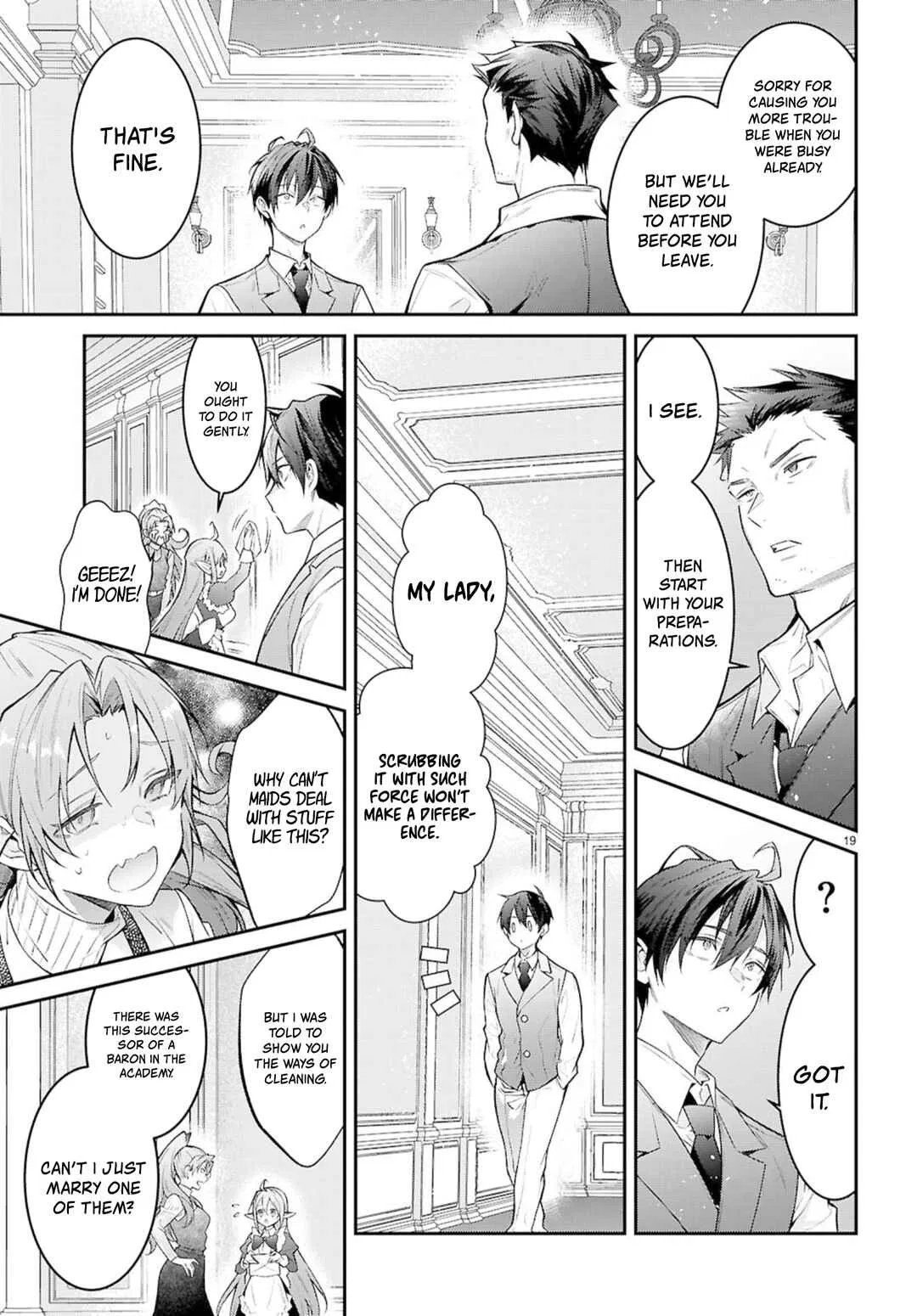 Otomege Sekai wa Mob ni Kibishii Sekai desu Chapter 67 – Page 19