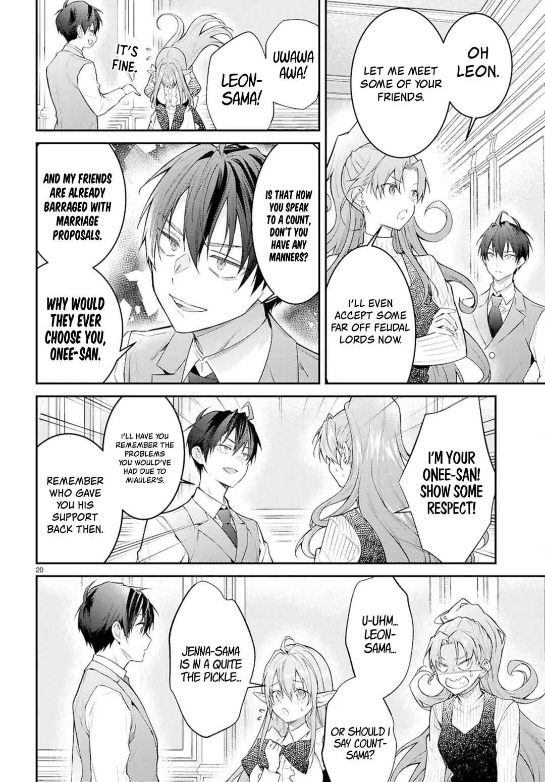 Otomege Sekai wa Mob ni Kibishii Sekai desu Chapter 67 – Page 20