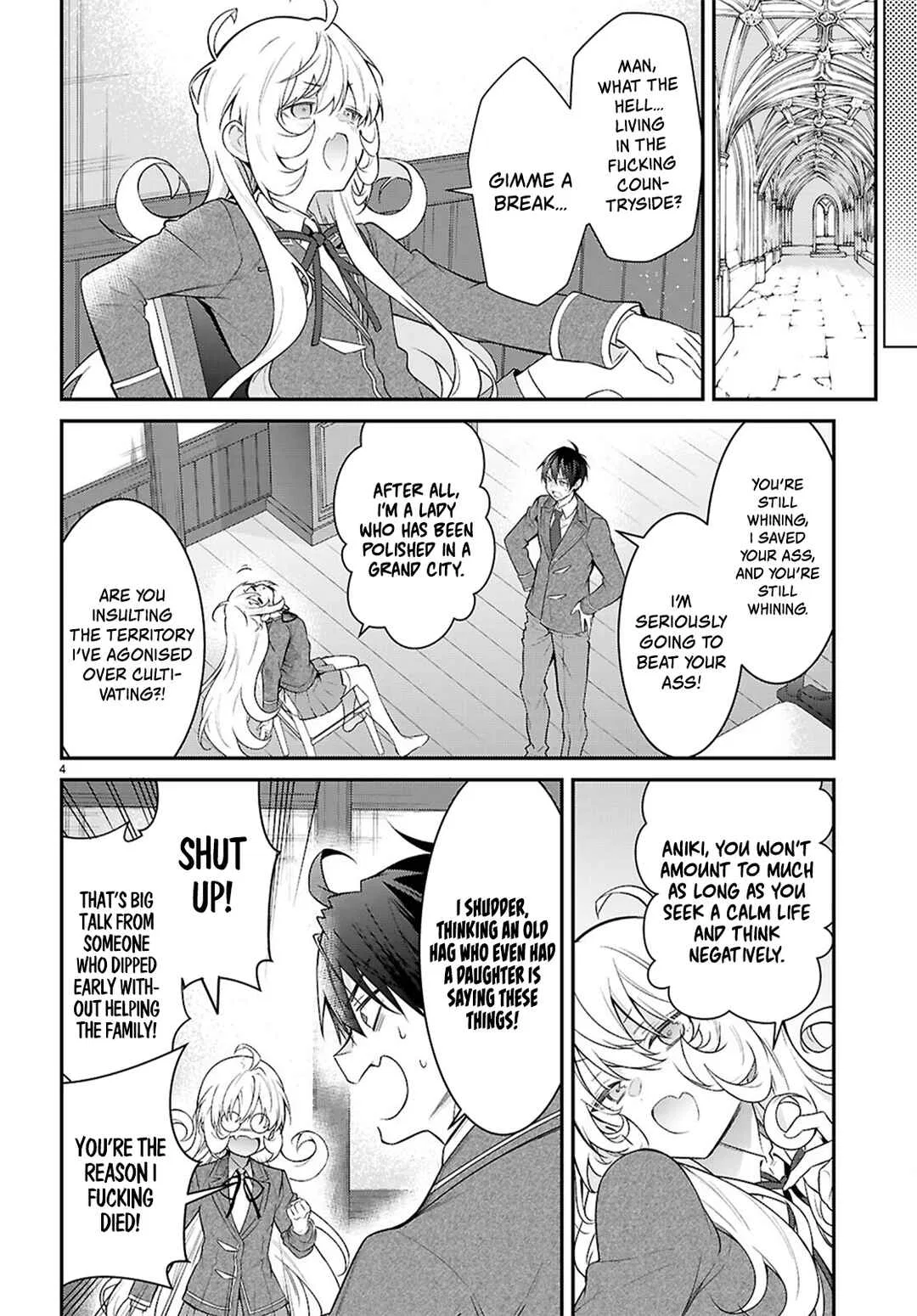 Otomege Sekai wa Mob ni Kibishii Sekai desu Chapter 66 – Page 4