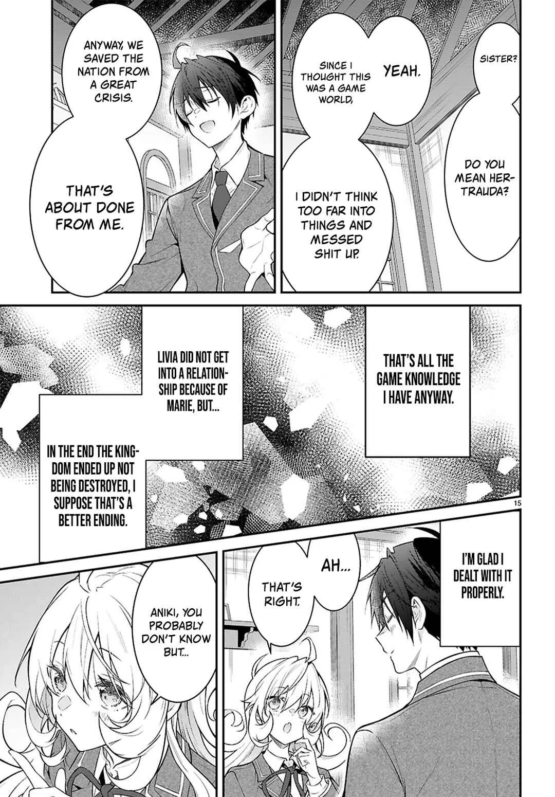 Otomege Sekai wa Mob ni Kibishii Sekai desu Chapter 66 – Page 15