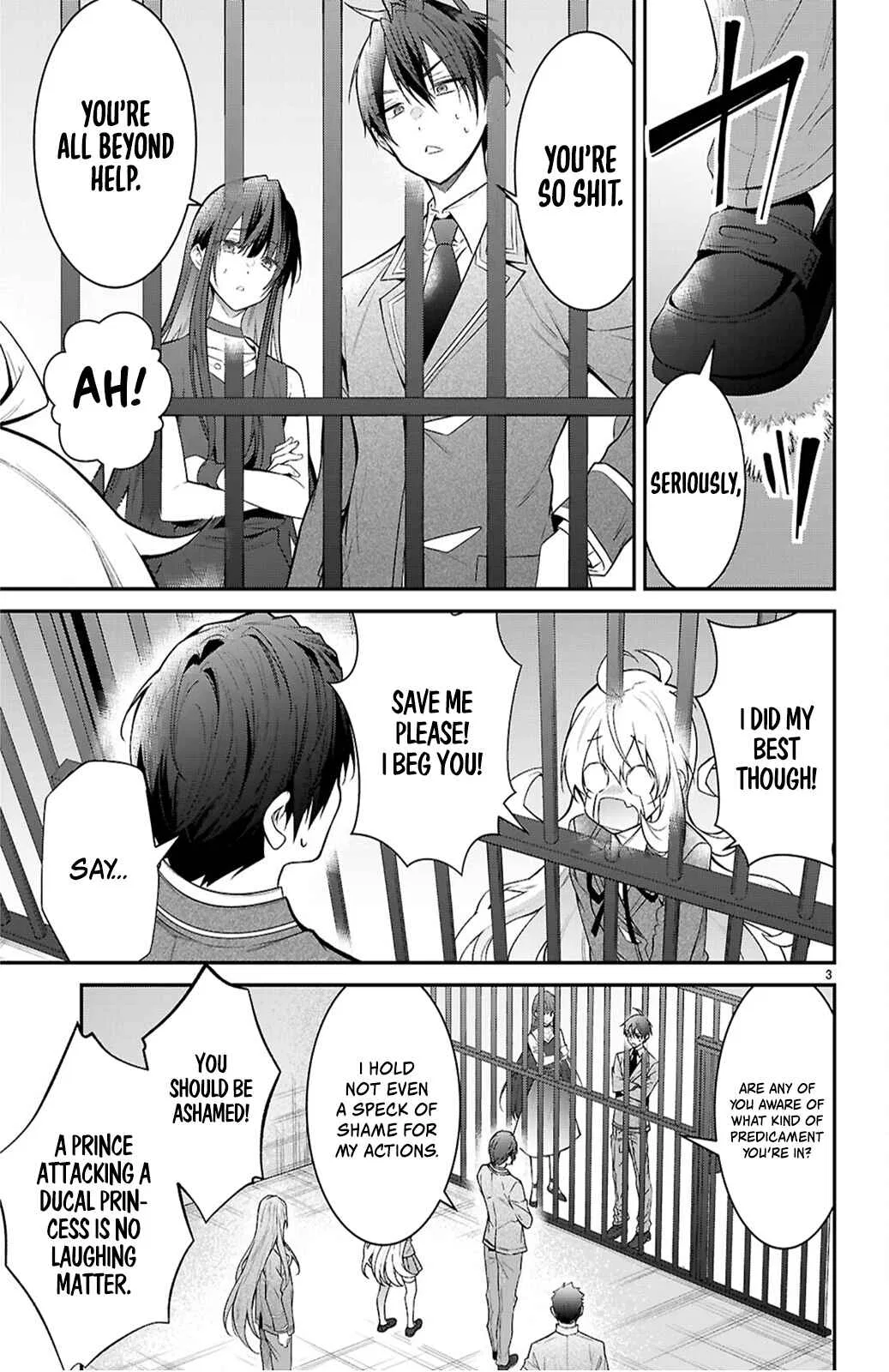 Otomege Sekai wa Mob ni Kibishii Sekai desu Chapter 65 – Page 3