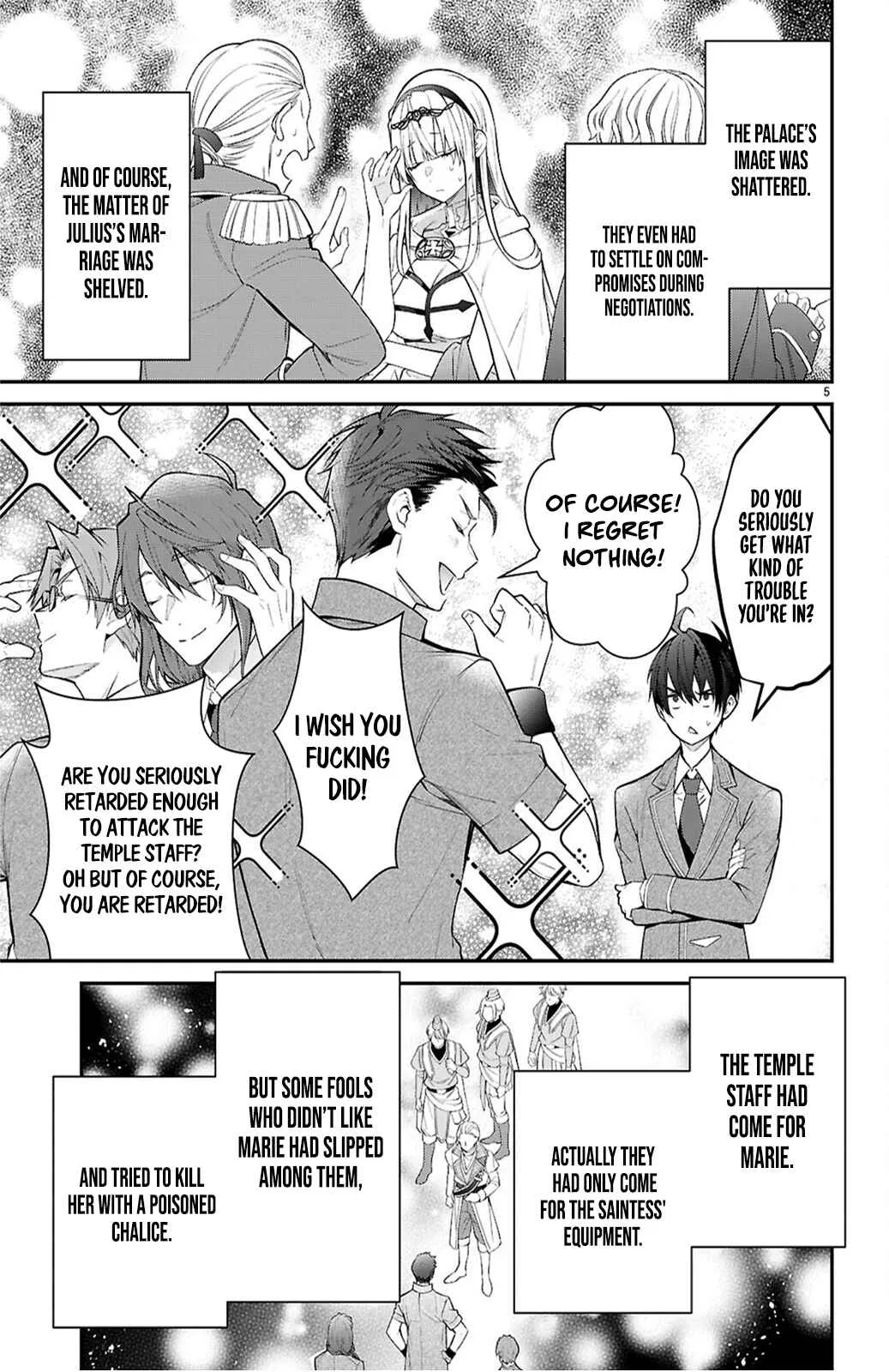 Otomege Sekai wa Mob ni Kibishii Sekai desu Chapter 65 – Page 5