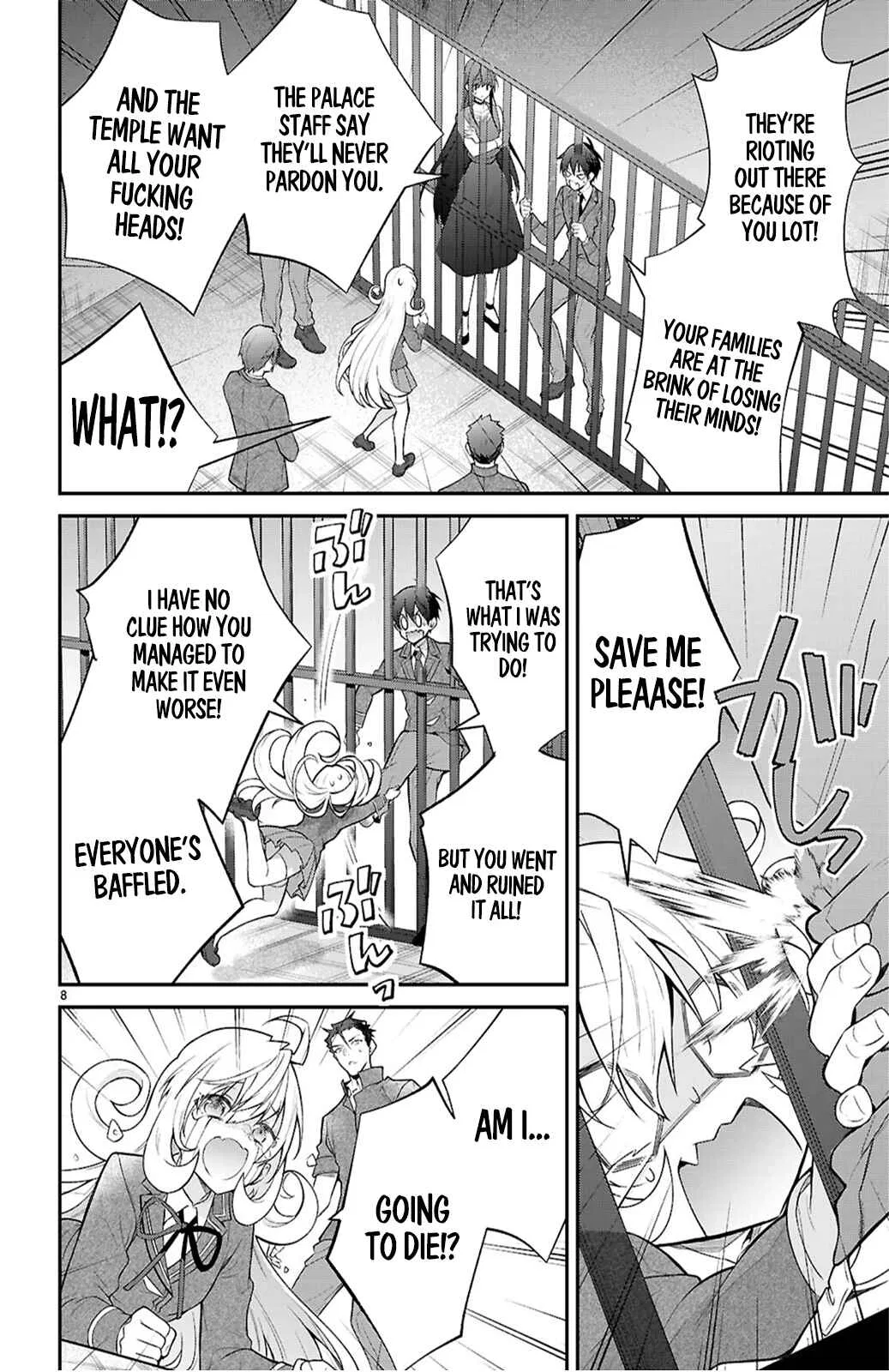 Otomege Sekai wa Mob ni Kibishii Sekai desu Chapter 65 – Page 8