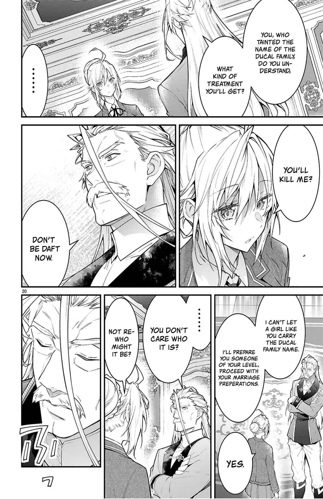 Otomege Sekai wa Mob ni Kibishii Sekai desu Chapter 65 – Page 20