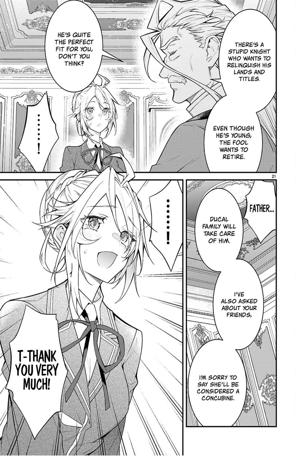 Otomege Sekai wa Mob ni Kibishii Sekai desu Chapter 65 – Page 21