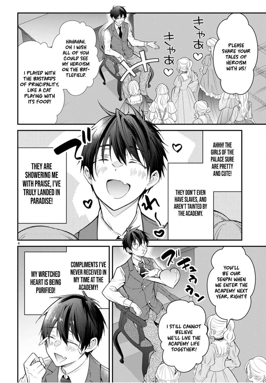 Otomege Sekai wa Mob ni Kibishii Sekai desu Chapter 64 – Page 4
