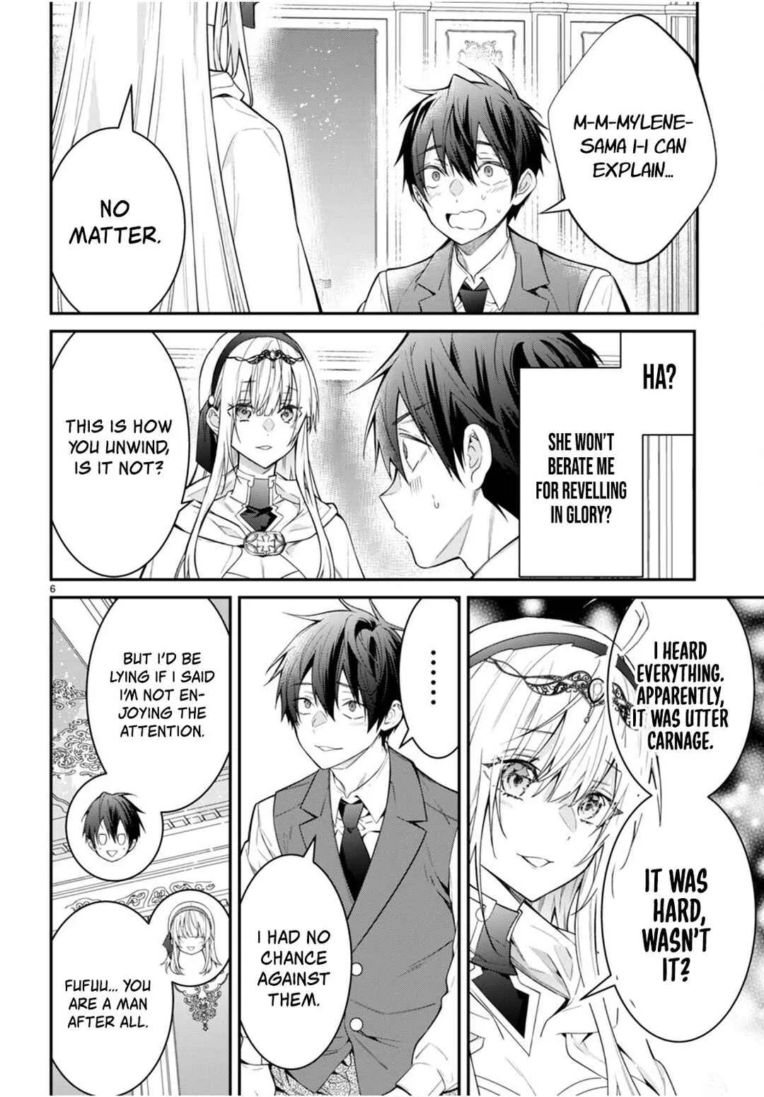 Otomege Sekai wa Mob ni Kibishii Sekai desu Chapter 64 – Page 6