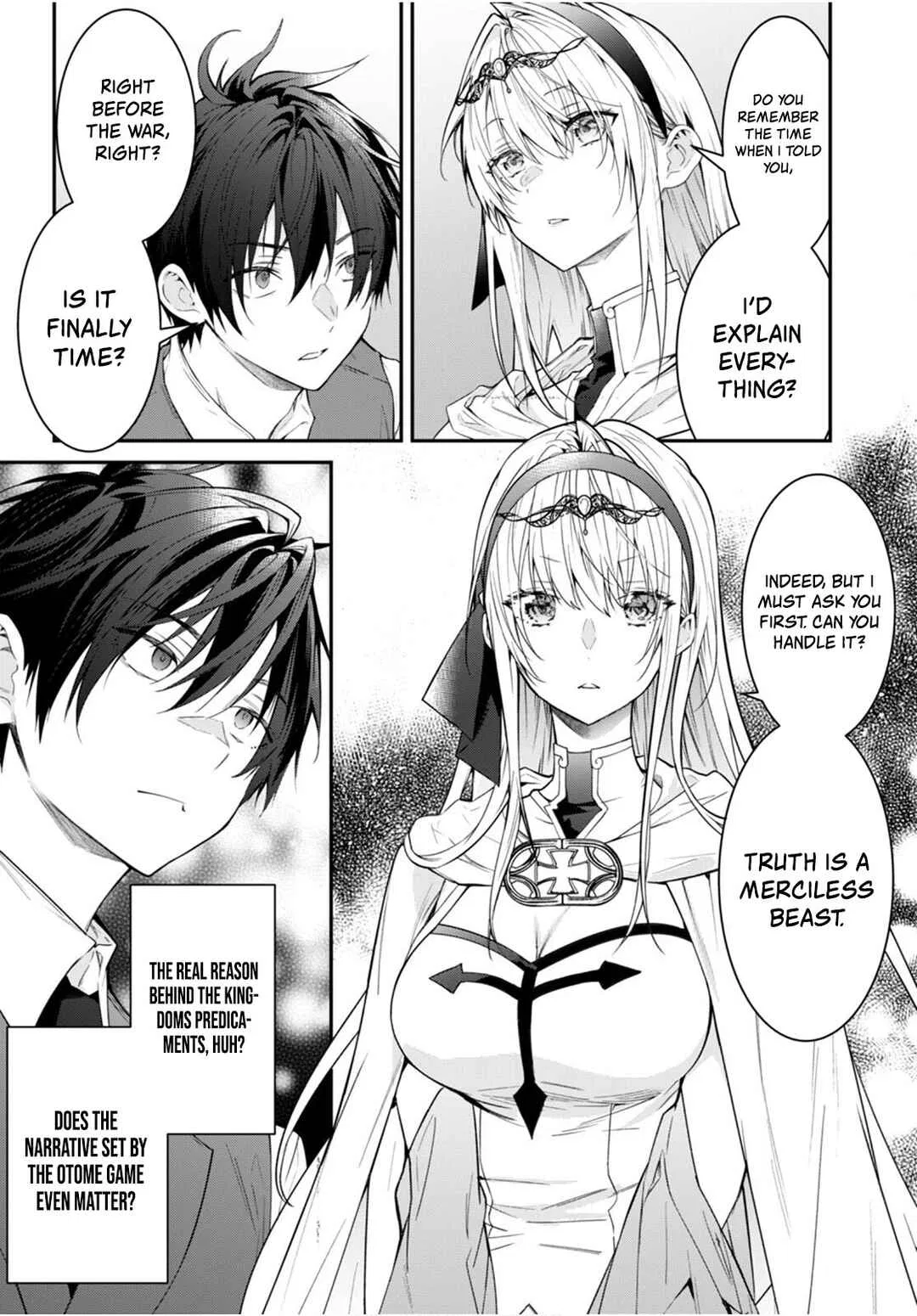 Otomege Sekai wa Mob ni Kibishii Sekai desu Chapter 64 – Page 7