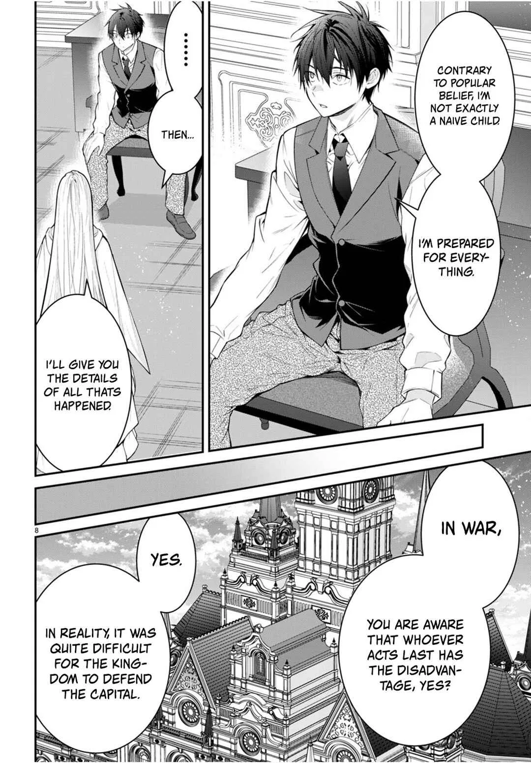 Otomege Sekai wa Mob ni Kibishii Sekai desu Chapter 64 – Page 8