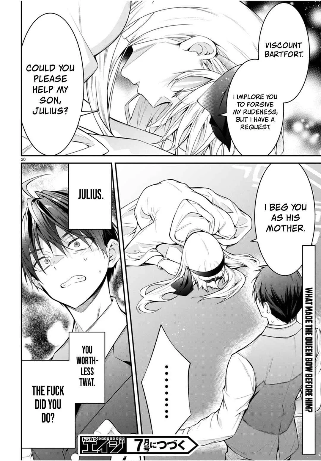 Otomege Sekai wa Mob ni Kibishii Sekai desu Chapter 64 – Page 20