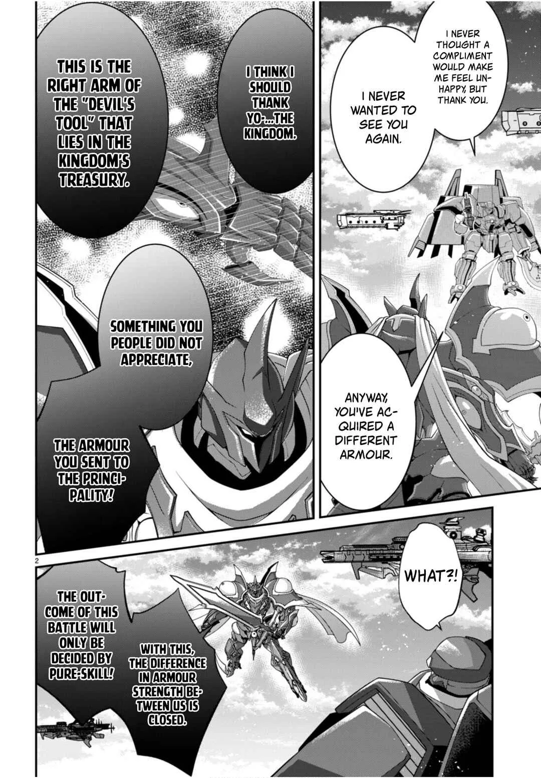 Otomege Sekai wa Mob ni Kibishii Sekai desu Chapter 61 – Page 2